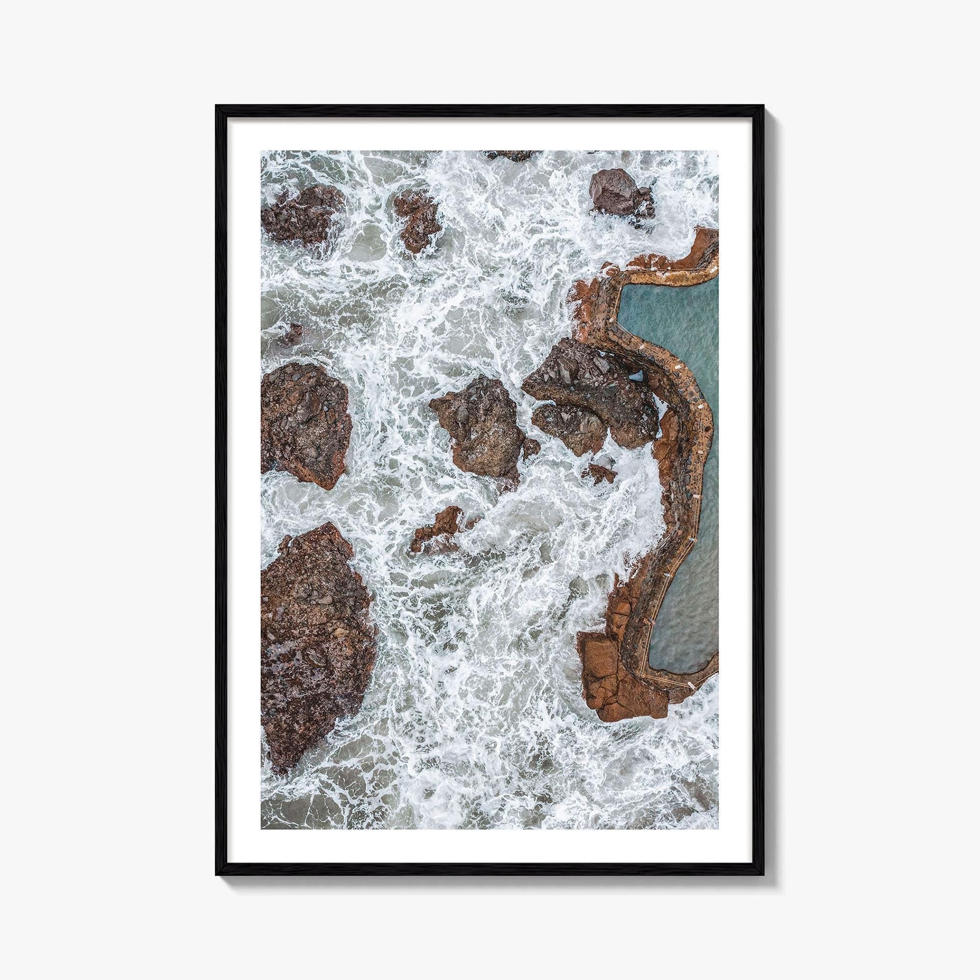 El Salvador Fine Art Photo Print, Pacific Coast Aerial Poster, Central America