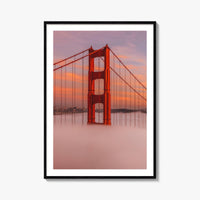 Golden Gate Bridge Fine Art Photo Print, San Francisco California Poster