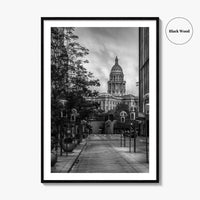 Denver Black and White Fine Art Photo Print, 16th Street Colorado Poster