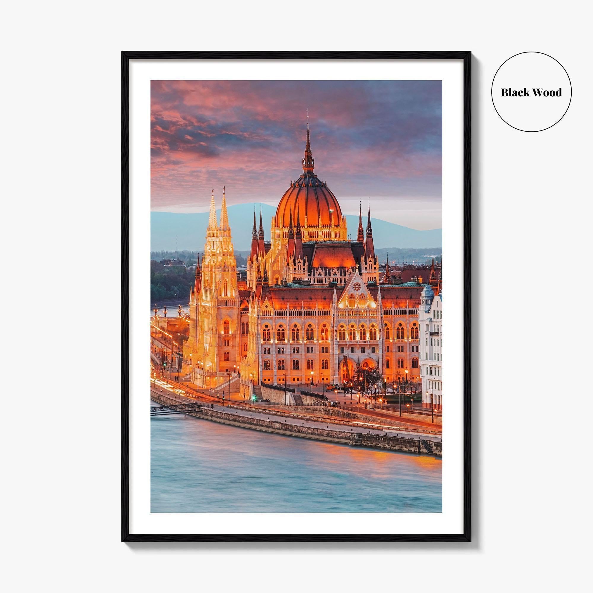 Budapest Fine Art Photo Print, Hungary Wall Art, Hungarian Parliament Poster