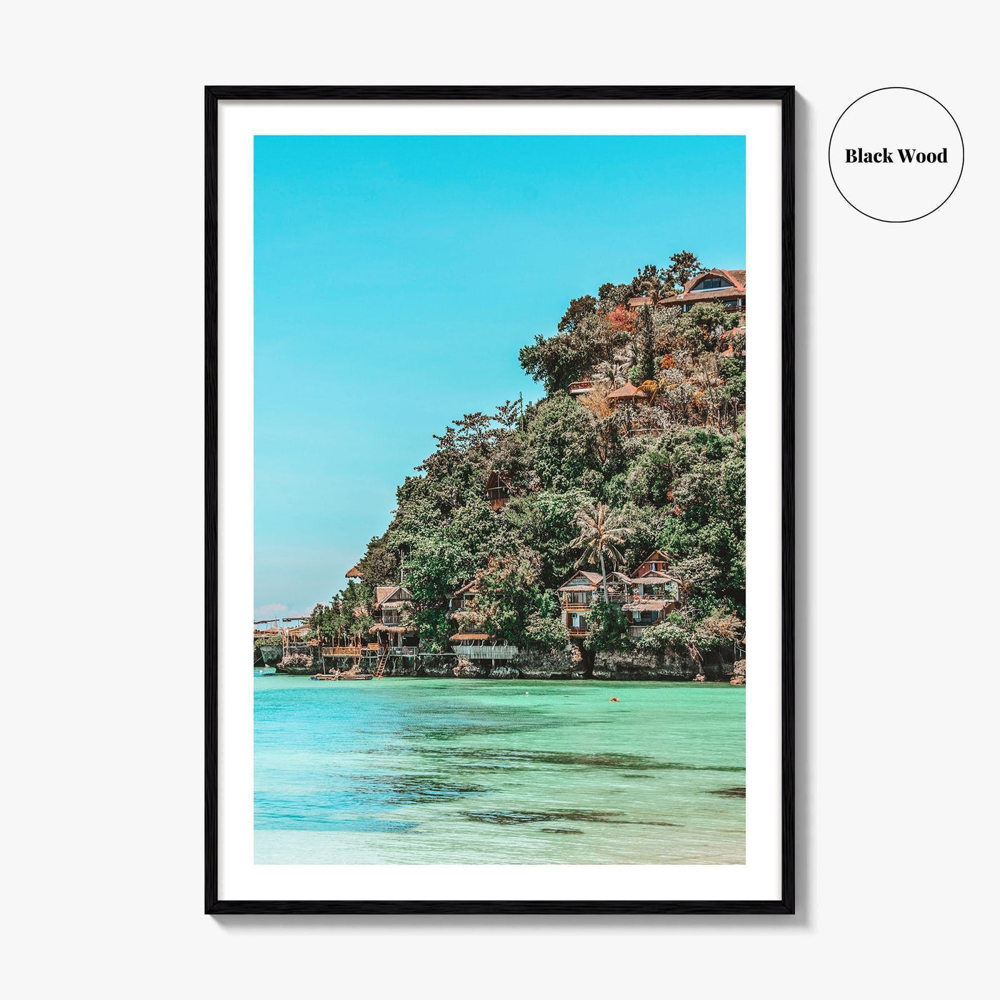 Boracay Fine Art Photo Print, Aklan Philippines Wall Poster, Turquoise Lagoon