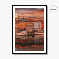 Copenhagen Fine Art Photo Print, Nyhavn, København, Denmark Wall Poster