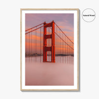 Golden Gate Bridge Fine Art Photo Print, San Francisco California Poster