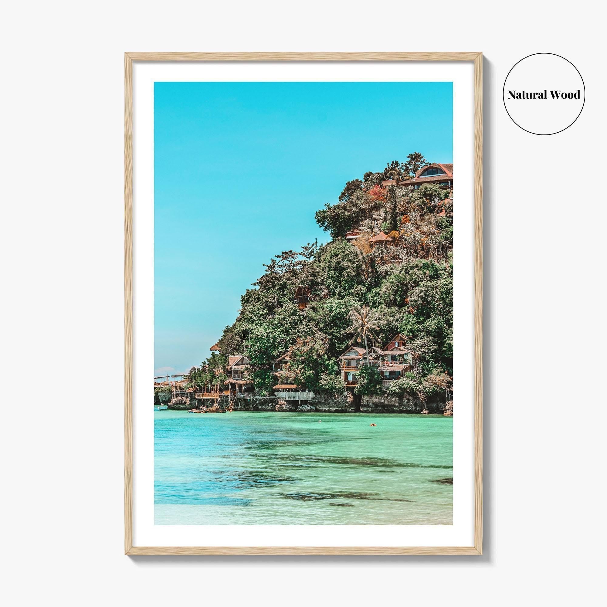 Boracay Fine Art Photo Print, Aklan Philippines Wall Poster, Turquoise Lagoon