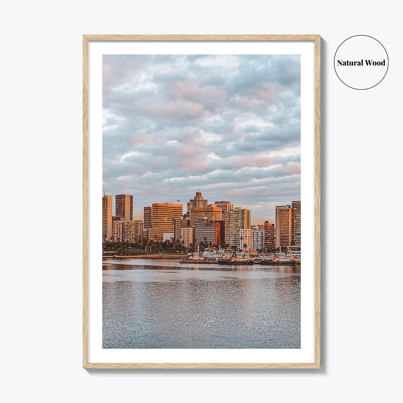 Durban Fine Art Photo Print, Seaport Harbour View, KwaZulu-Natal South Africa Poster
