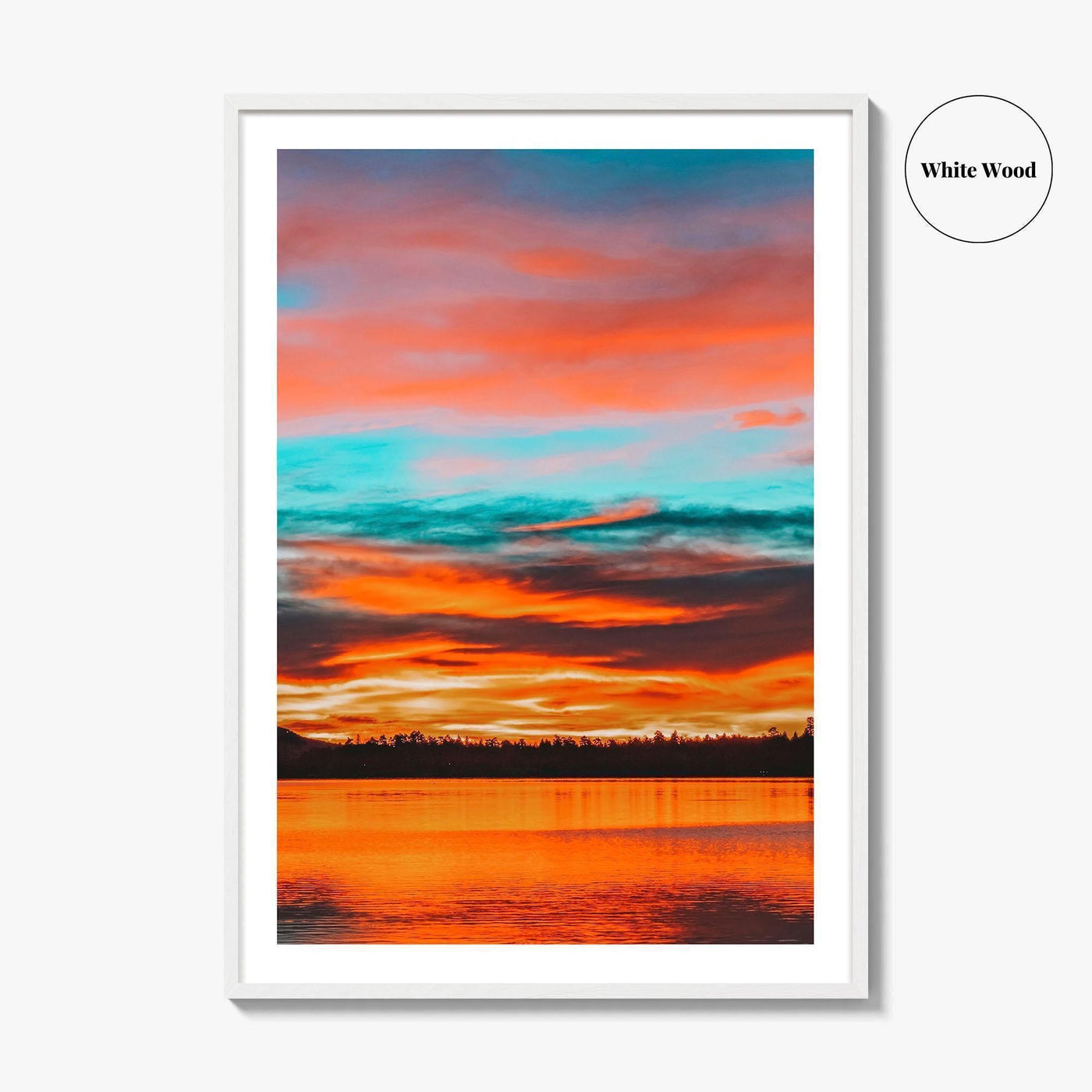 Big Bear Lake Fine Art Photo Print, California Photo Poster, San Bernardino Mountains