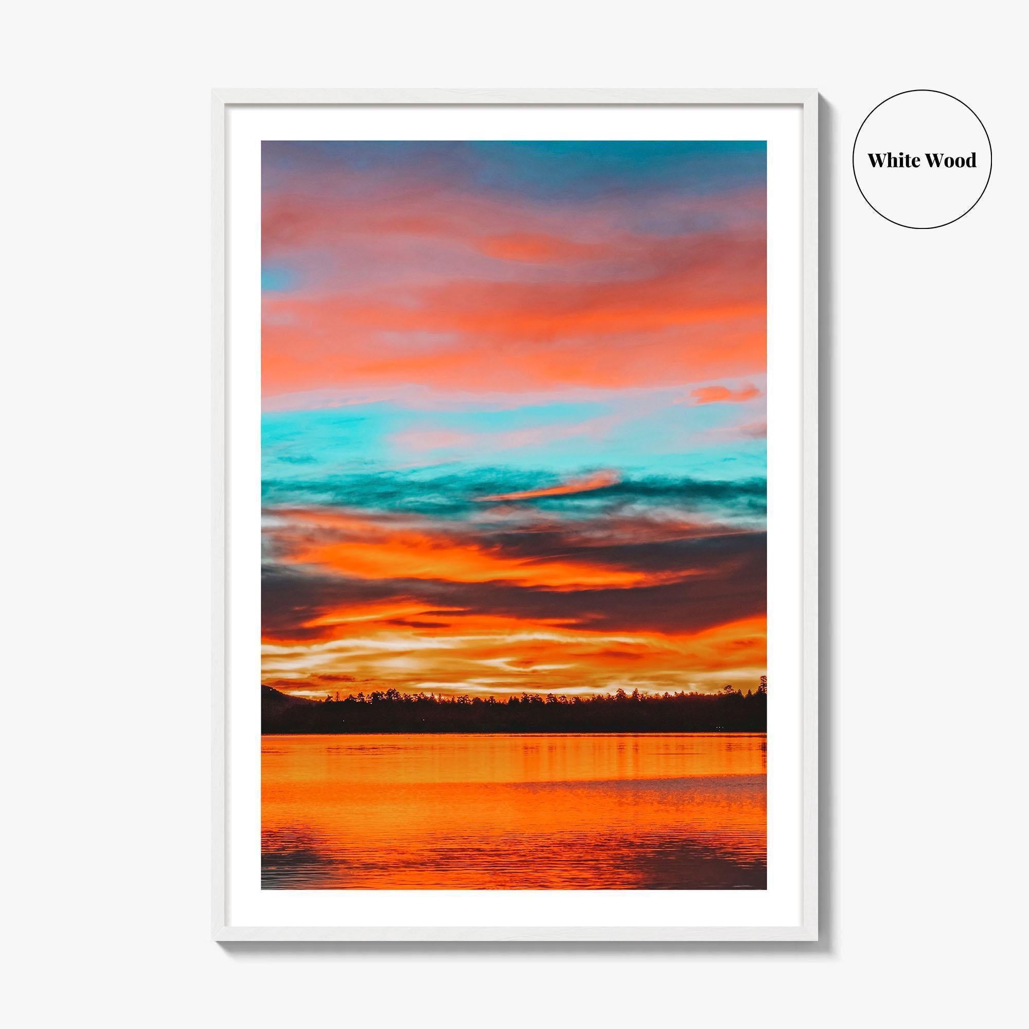 Big Bear Lake Fine Art Photo Print, California Photo Poster, San Bernardino Mountains