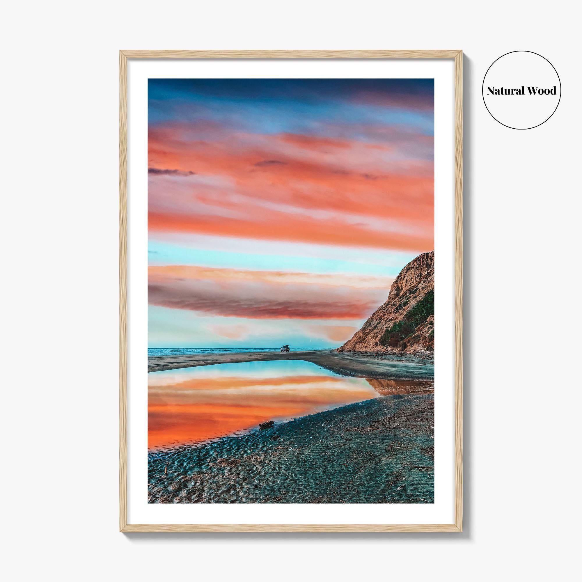 La Jolla Fine Art Photo Print, Torrey Pines Beach, San Diego, California Poster