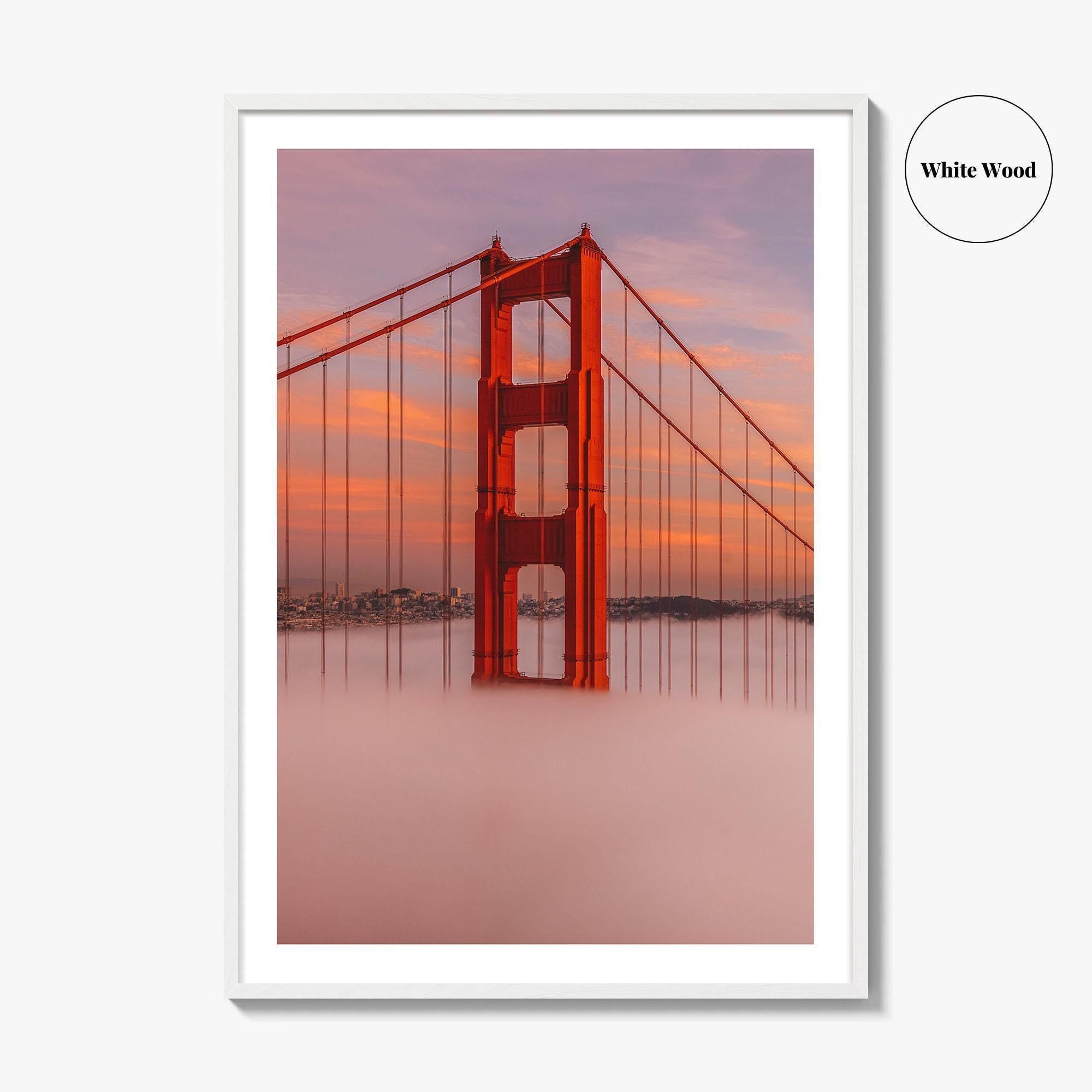 Golden Gate Bridge Fine Art Photo Print, San Francisco California Poster