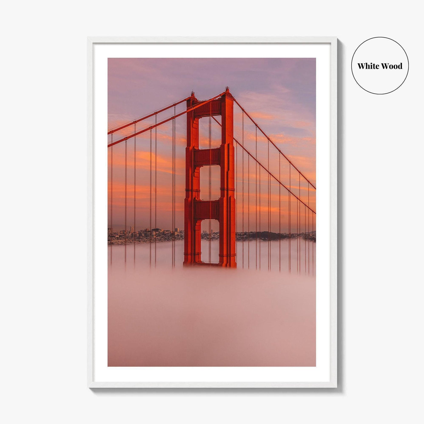 Golden Gate Bridge Fine Art Photo Print, San Francisco California Poster