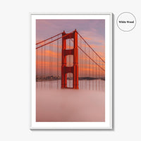 Golden Gate Bridge Fine Art Photo Print, San Francisco California Poster