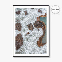 El Salvador Fine Art Photo Print, Pacific Coast Aerial Poster, Central America
