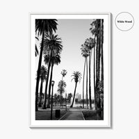 Los Angeles Skyline Black and White Fine Art Photo Print, Downtown, LA, California, USA