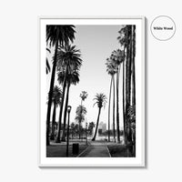 Los Angeles Skyline Black and White Fine Art Photo Print, Downtown, LA, California, USA