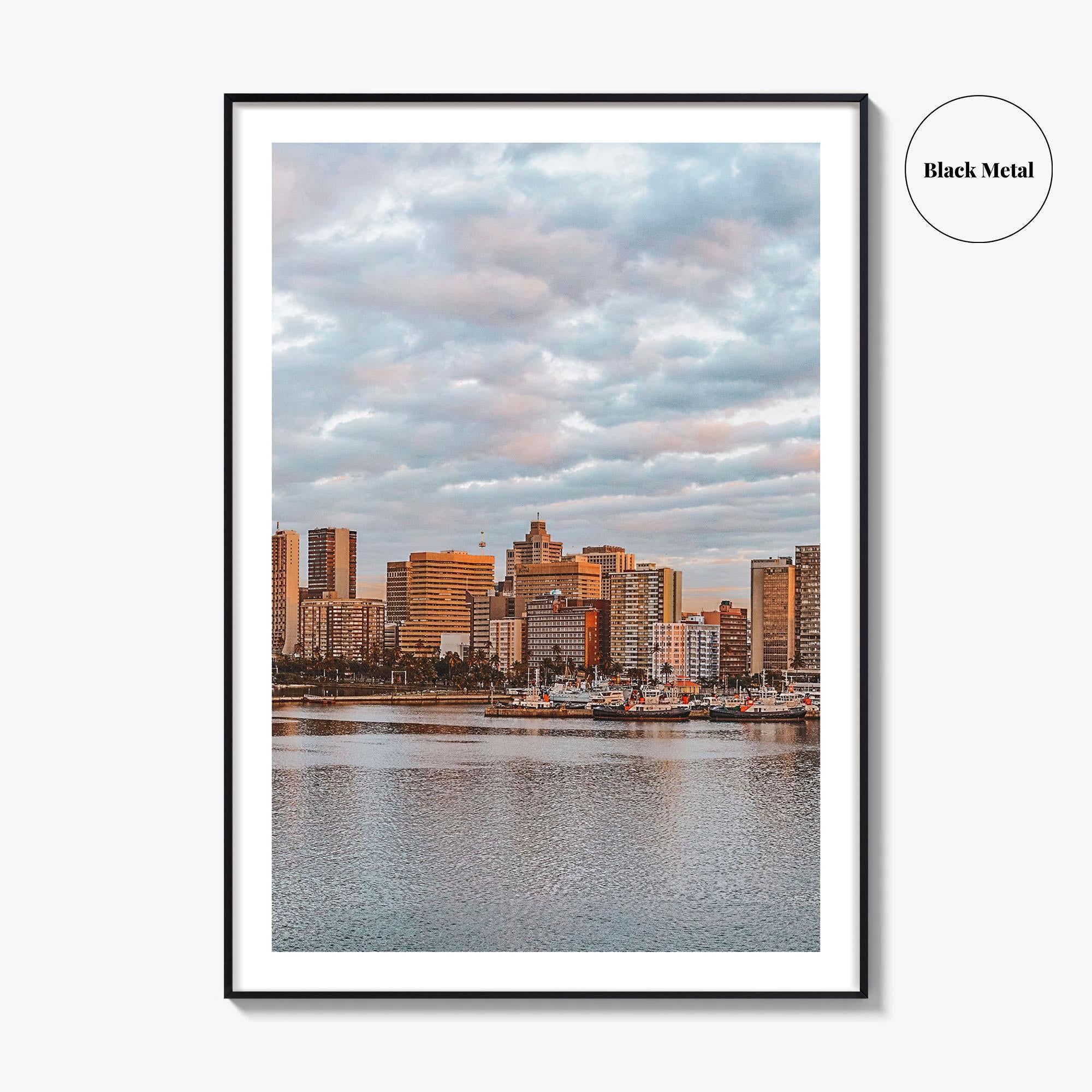 Durban Fine Art Photo Print, Seaport Harbour View, KwaZulu-Natal South Africa Poster