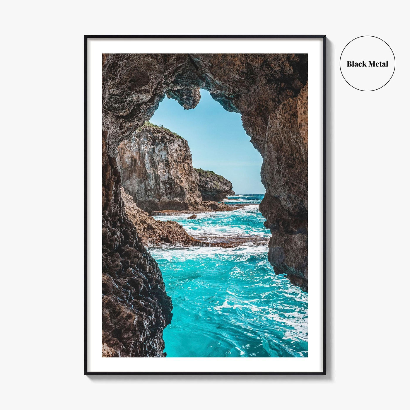 Guam Fine Art Photo Print, Keyhole View, Micronesia Wall Decor Poster