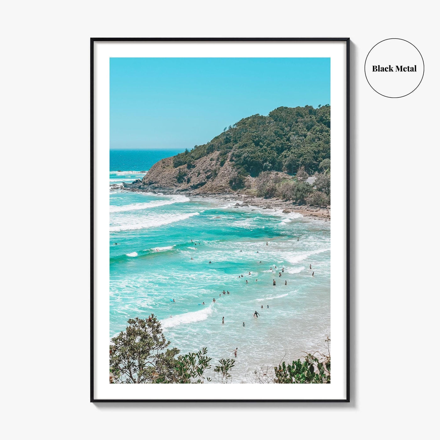 Byron Bay Fine Art Photo Print, Wategos Beach, New South Wales, Australia Poster