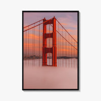 Golden Gate Bridge Fine Art Photo Print, San Francisco California Poster