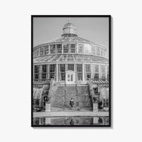 Botanisk Have Black and White Fine Art Photo Print, Copenhagen Botanical Garden Denmark Poster