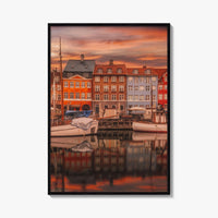 Copenhagen Fine Art Photo Print, Nyhavn, København, Denmark Wall Poster