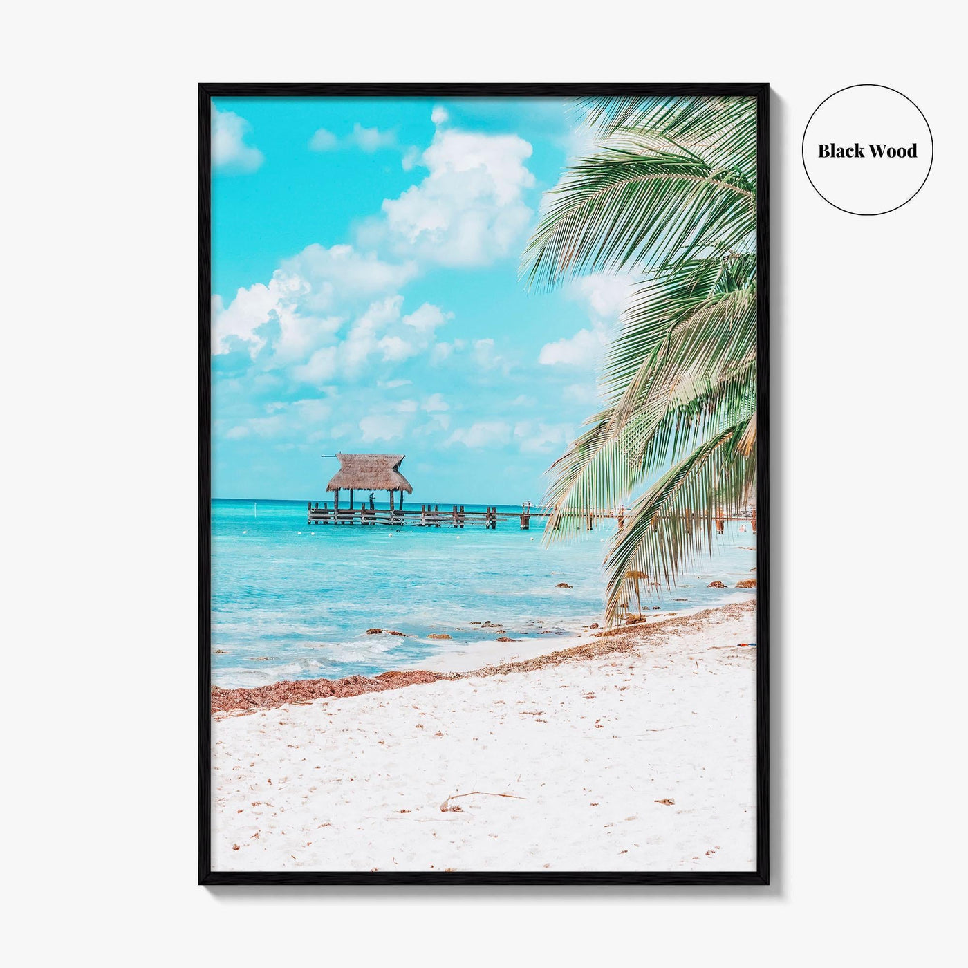 Cozumel Fine Art Photo Print, Mexico Island Beach Wall Decor Poster, Riviera Maya