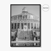 Botanisk Have Black and White Fine Art Photo Print, Copenhagen Botanical Garden Denmark Poster