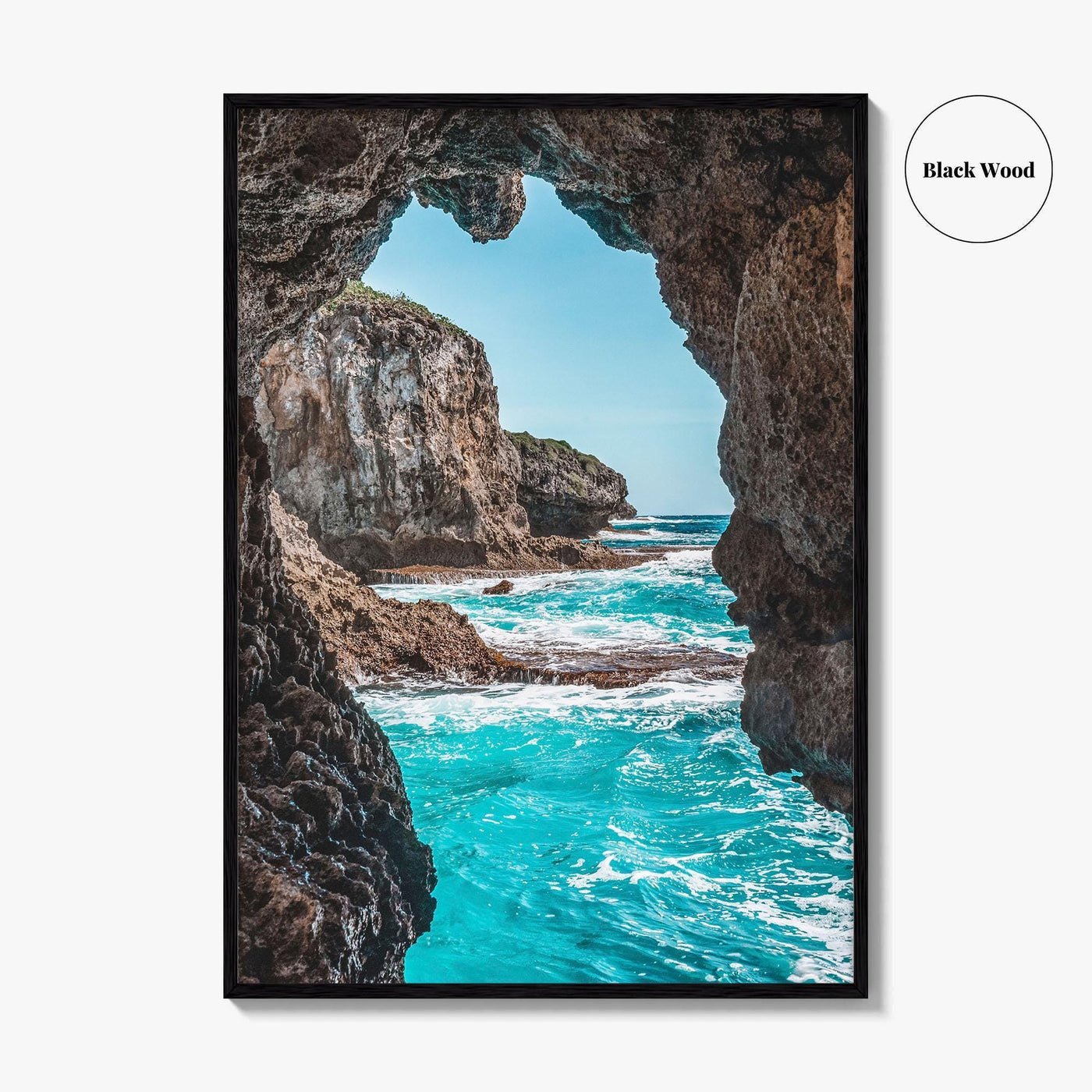 Guam Fine Art Photo Print, Keyhole View, Micronesia Wall Decor Poster