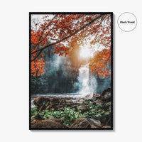 Durham England Fine Art Photo Print, High Force Waterfall, River Tees UK Poster