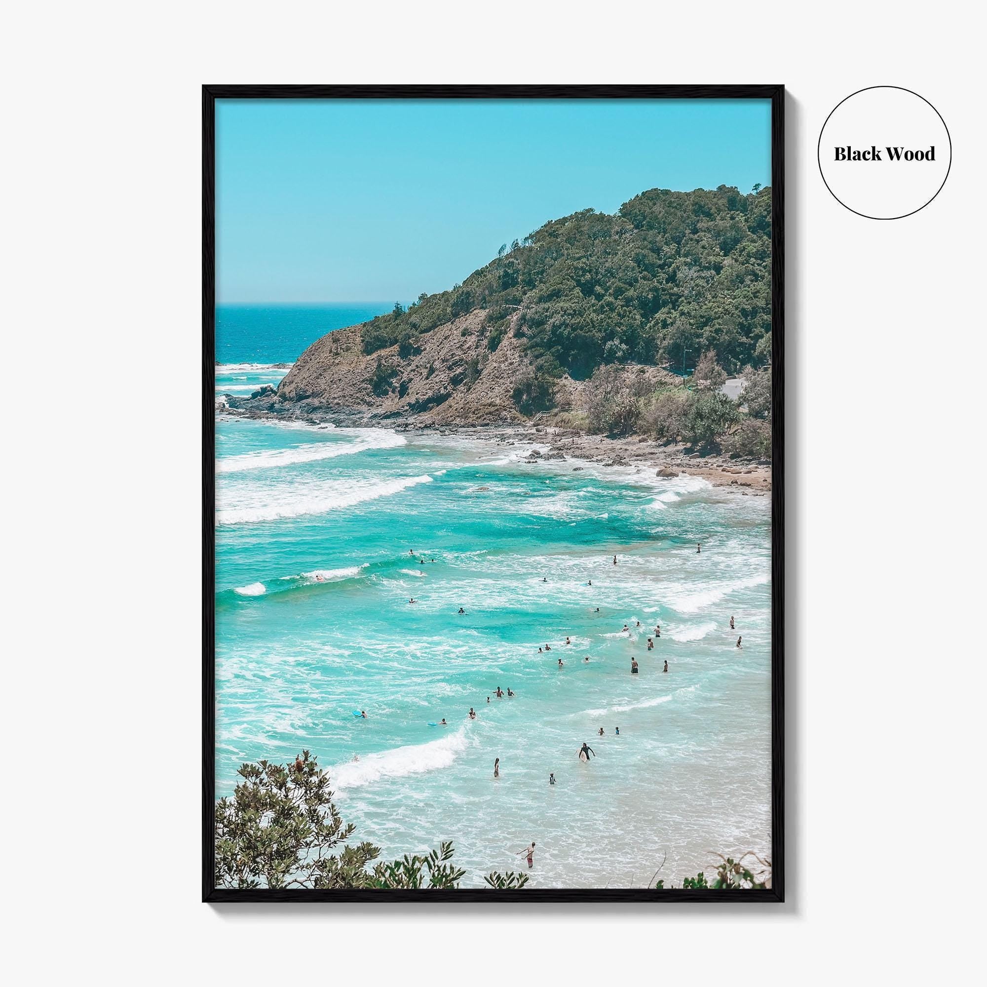 Byron Bay Fine Art Photo Print, Wategos Beach, New South Wales, Australia Poster