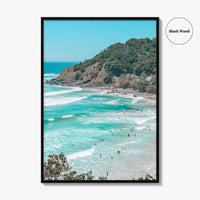 Byron Bay Fine Art Photo Print, Wategos Beach, New South Wales, Australia Poster