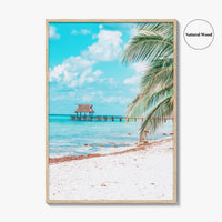 Cozumel Fine Art Photo Print, Mexico Island Beach Wall Decor Poster, Riviera Maya