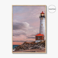Crisp Point Lighthouse Fine Art Photo Print, Lake Superior, Upper Peninsula Michigan, Poster, USA