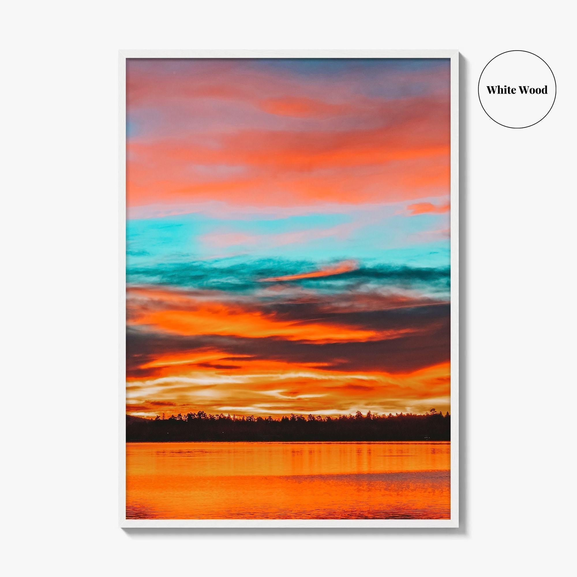 Big Bear Lake Fine Art Photo Print, California Photo Poster, San Bernardino Mountains