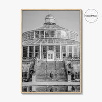 Botanisk Have Black and White Fine Art Photo Print, Copenhagen Botanical Garden Denmark Poster