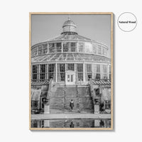 Botanisk Have Black and White Fine Art Photo Print, Copenhagen Botanical Garden Denmark Poster