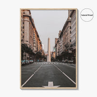 Buenos Aires Fine Art Photo Print, Obelisk Obelisco, Argentina Wall Decor Poster