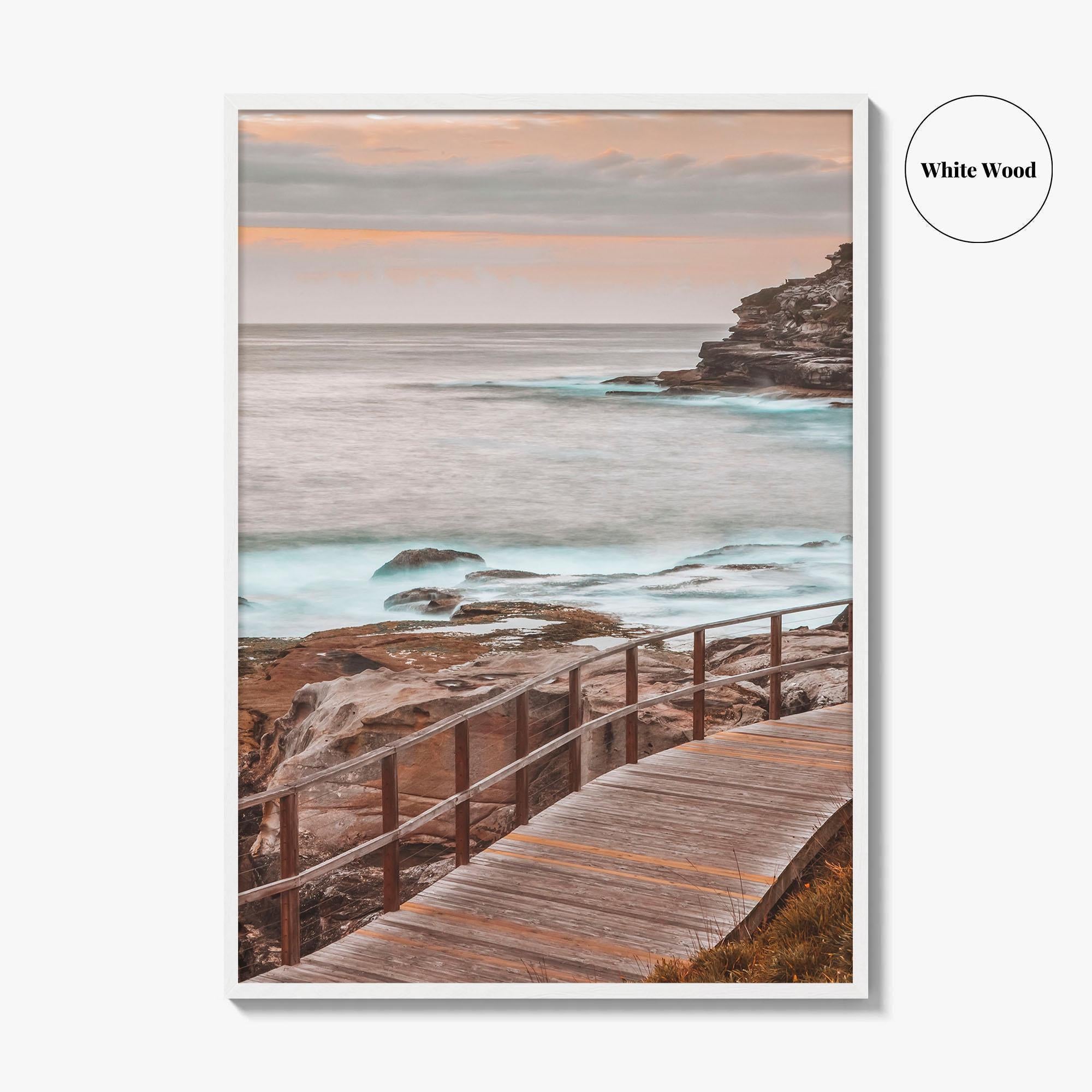 Coogee Beach Fine Art Photo Print, Bondi, Sydney, New South Wales, Australia Poster