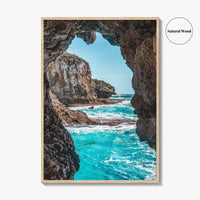 Guam Fine Art Photo Print, Keyhole View, Micronesia Wall Decor Poster