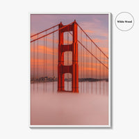 Golden Gate Bridge Fine Art Photo Print, San Francisco California Poster