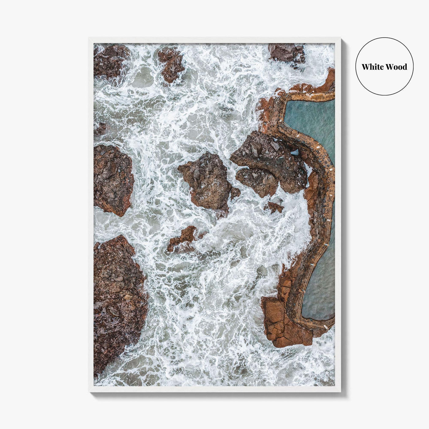 El Salvador Fine Art Photo Print, Pacific Coast Aerial Poster, Central America