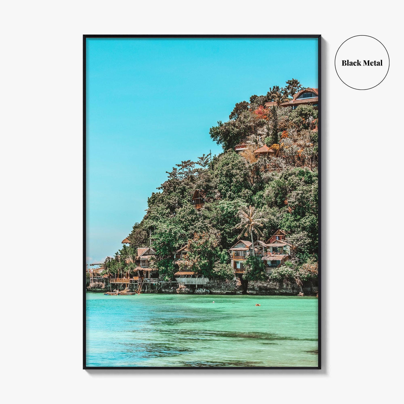 Boracay Fine Art Photo Print, Aklan Philippines Wall Poster, Turquoise Lagoon