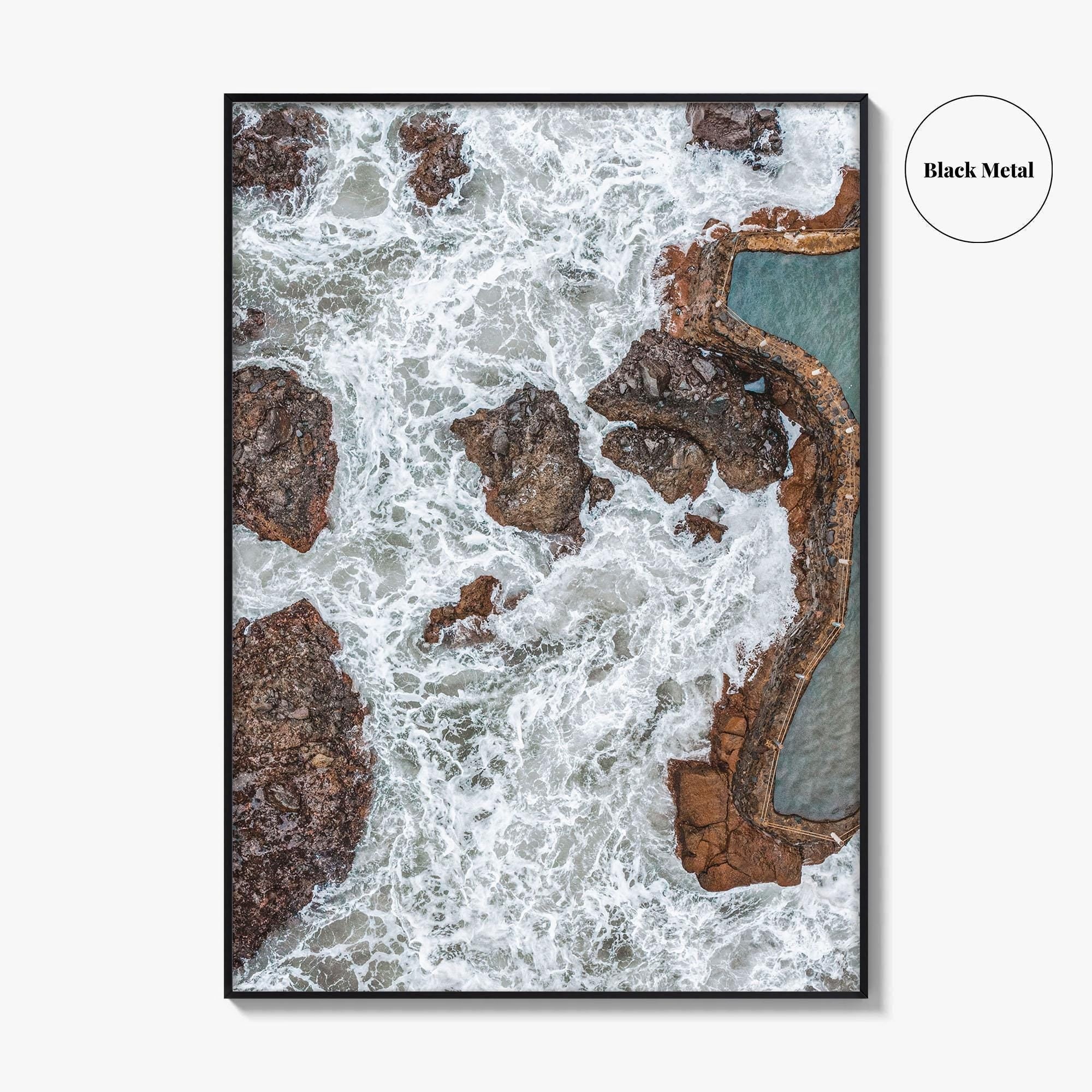 El Salvador Fine Art Photo Print, Pacific Coast Aerial Poster, Central America