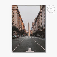 Buenos Aires Fine Art Photo Print, Obelisk Obelisco, Argentina Wall Decor Poster