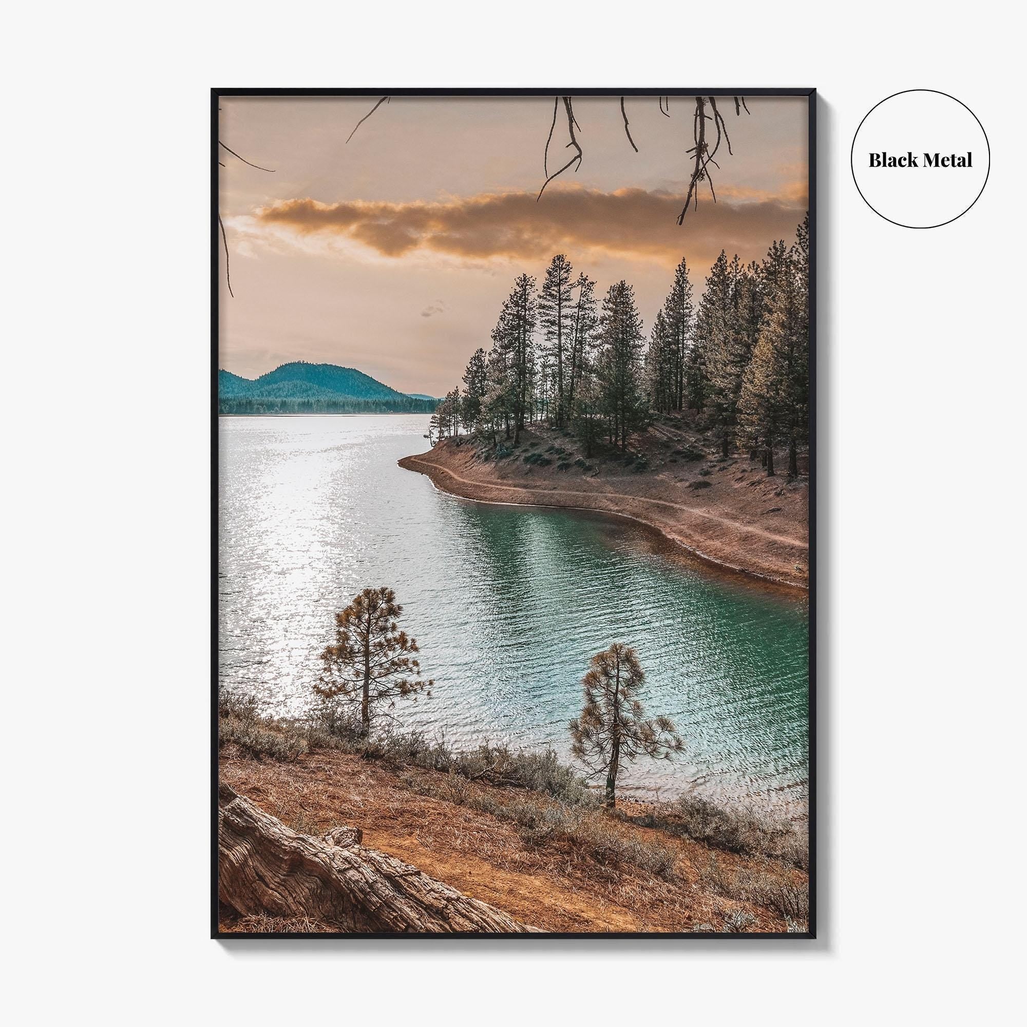 Lake Davis Fine Art Photo Print, Portola California, Sierra Nevada Wall Poster