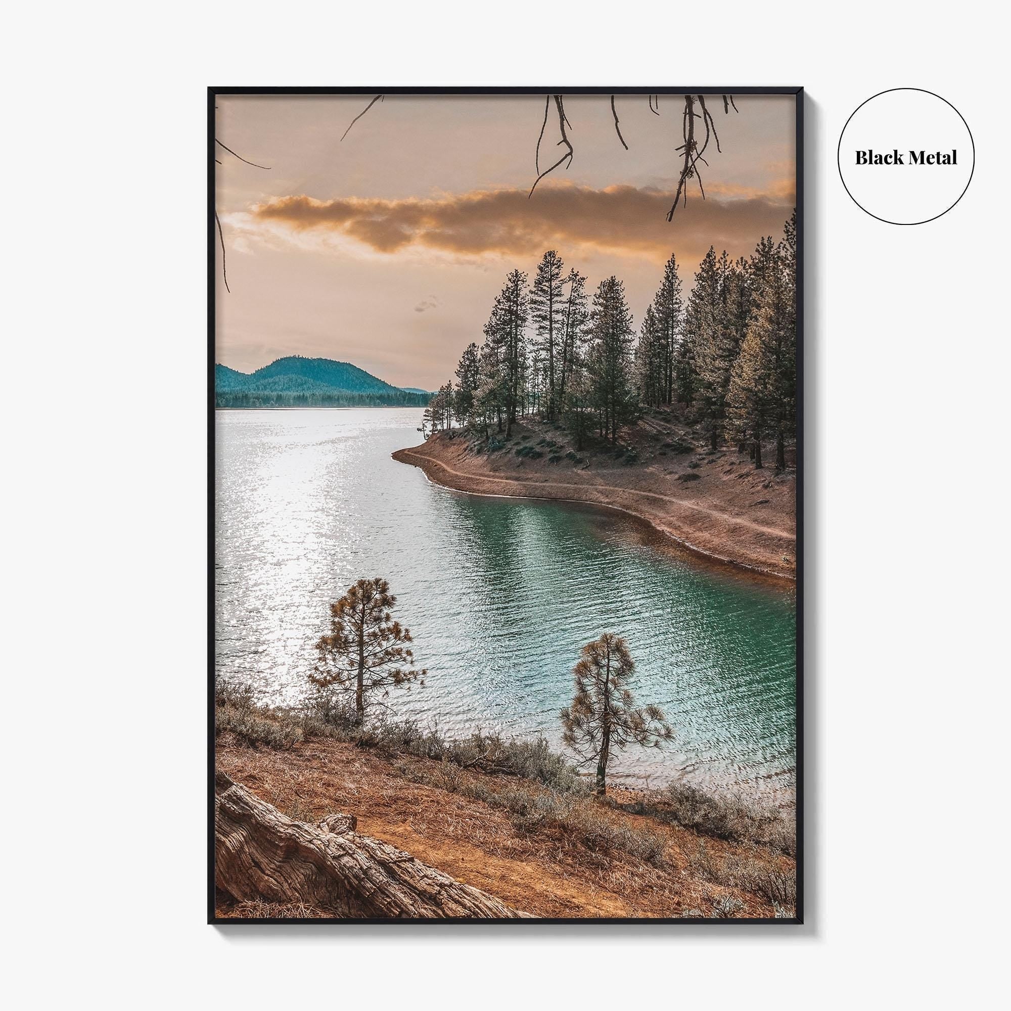 Lake Davis Fine Art Photo Print, Portola California, Sierra Nevada Wall Poster