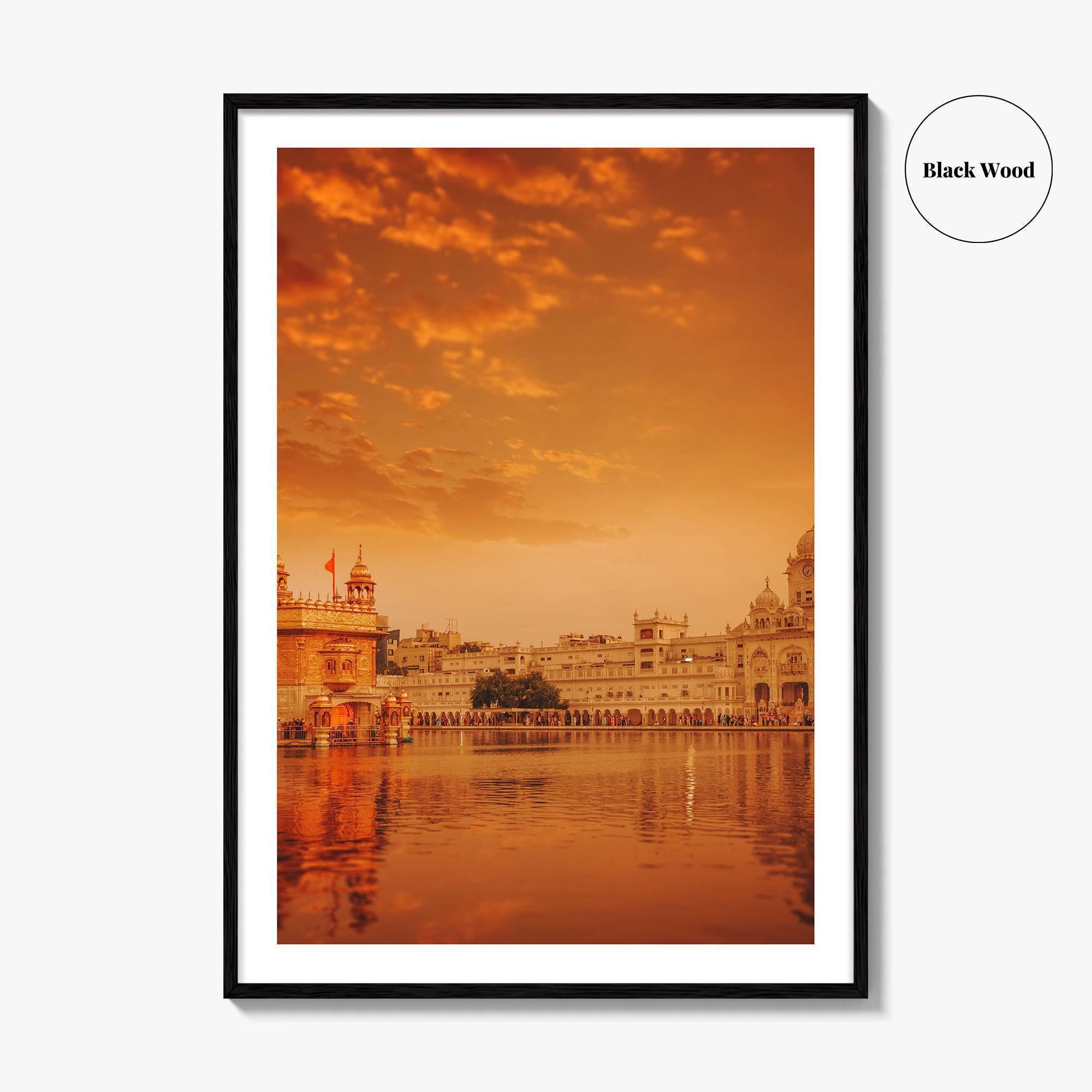 Golden Temple Amritsar Fine Art Photo Print, Harmandir Sahib, Punjab India Poster