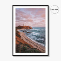 Half Moon Bay Fine Art Photo Print, Mavericks Beach, California Wall Decor Poster