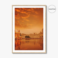 Golden Temple Amritsar Fine Art Photo Print, Harmandir Sahib, Punjab India Poster