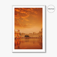 Golden Temple Amritsar Fine Art Photo Print, Harmandir Sahib, Punjab India Poster