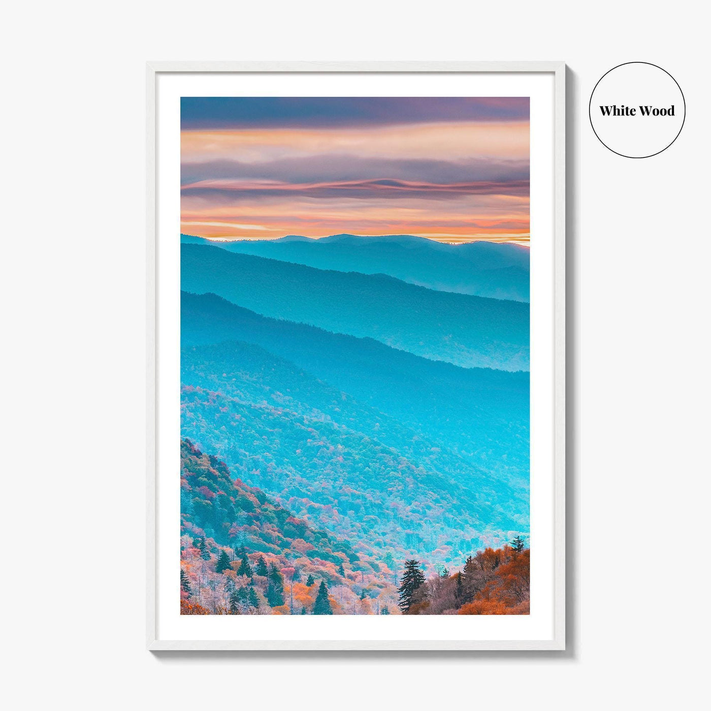 Tennessee Photography Print: Colorful Wall Art, Travel Poster